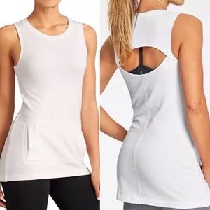 Athleta cutaway sweatshirt tank
